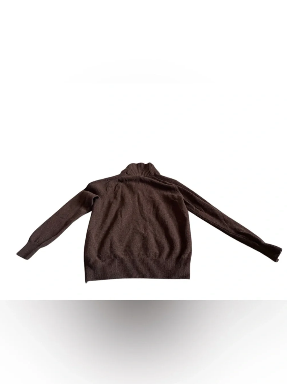 J.Crew 100% Lambswool Shawl Collar Sweater- Men’s Medium- Brown